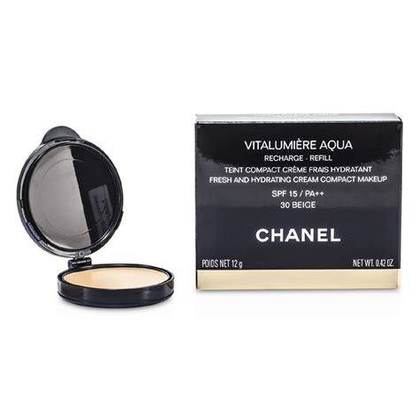 chanel vitalumiere aqua compact beige 30|Chanel vitalumiere aqua sephora.